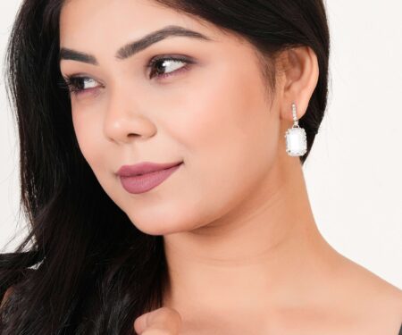 Women's Drop Earrings, Dangling Silver Earrings, Hammered Earrings, Geometric Earrings, Ethnic Earrings, Boho Earrings, Statement Earrings