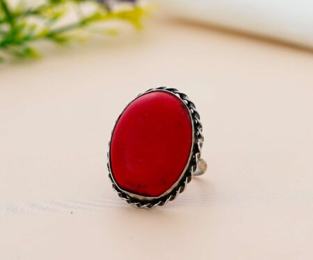 Arts Crystal Products Natural Labradorite Ring Set for Women,Vintage Joint Knuckle Stackable Rings Oval Gemstone Ring