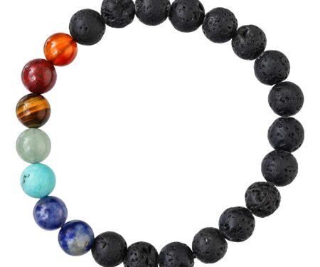 7 CHAKRA Bracelet for Women Men's Gifts - Protection Healing Crystal Bracelet - 8mm Gemstone Beaded Adjustable
